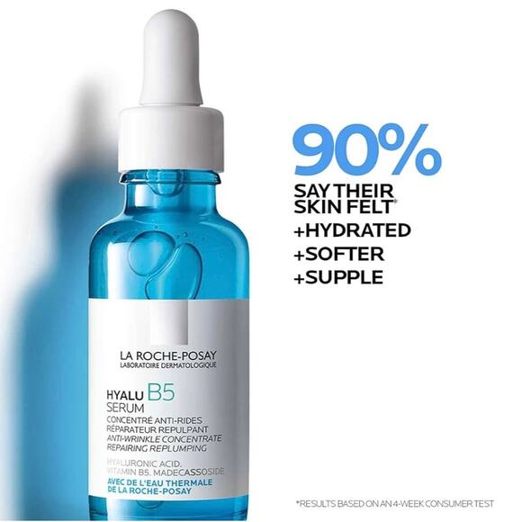 BUNDLE: LOT OF 3 La Roche-Posay Hyalu B5 Pure Hyaluronic Acid Serum NEW - Picture 6 of 11